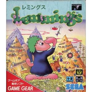 LEMMINGS Game Gear Sega 2194 gg