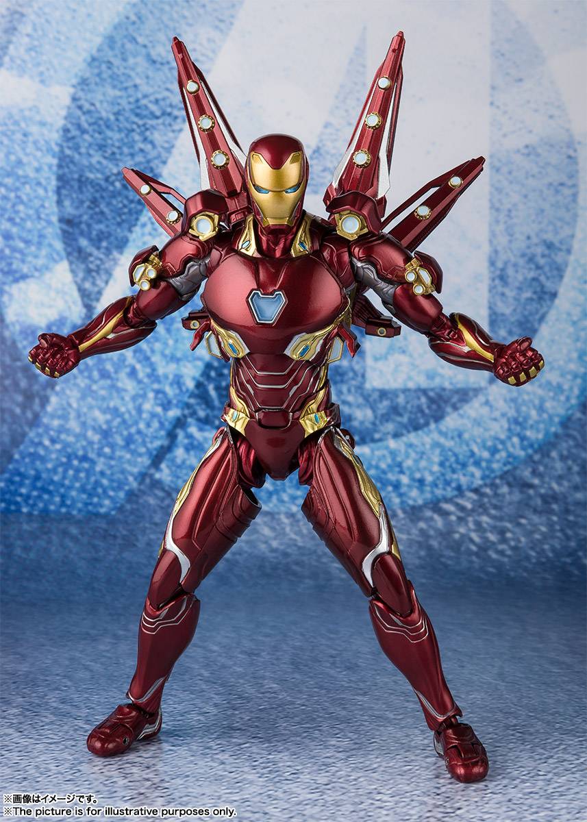 Avengers: Endgame - Iron Man Mark 50 / MK50 Nano Weapon Set 2 [SH Figuarts]