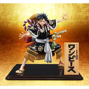 Buy One Piece - Monkey D Luffy Kabuki Replay / Black Ver Limited