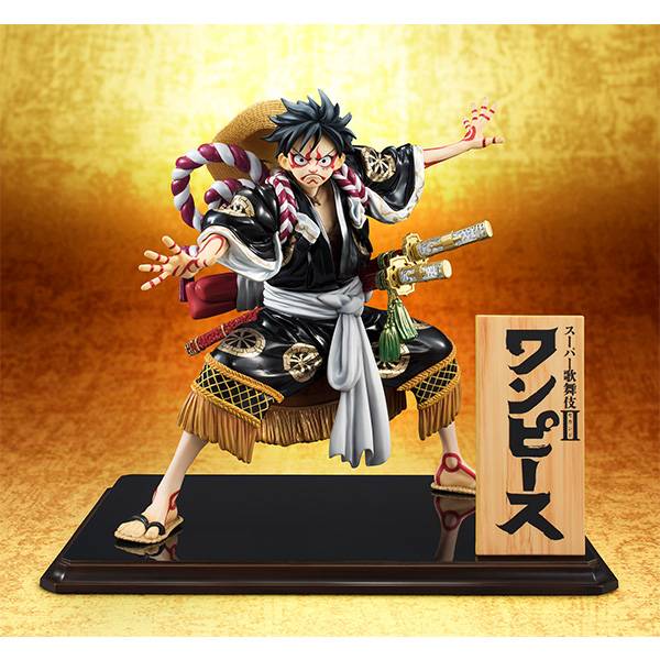 Buy One Piece - Monkey D Luffy Kabuki Replay / Black Ver