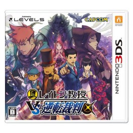 Layton Kyoju vs Gyakuten Saiban [3DS]