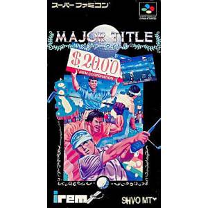 Major Title [SFC - Used Good Condition]