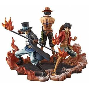One Piece - DXF Brotherhood II - Luffy Ace Sabot Set of 3 [Banpresto] [Used]