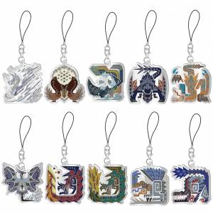 FREE SHIPPING - Monster Hunter World: Iceborne Monster Mascot Collection 10 Pack Box [Goods]