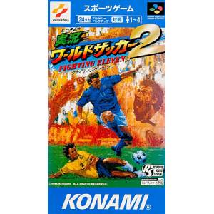 Jikkyou World Soccer 2 - Fighting Eleven / International Superstar Soccer Deluxe [SFC - Used Good Condition]